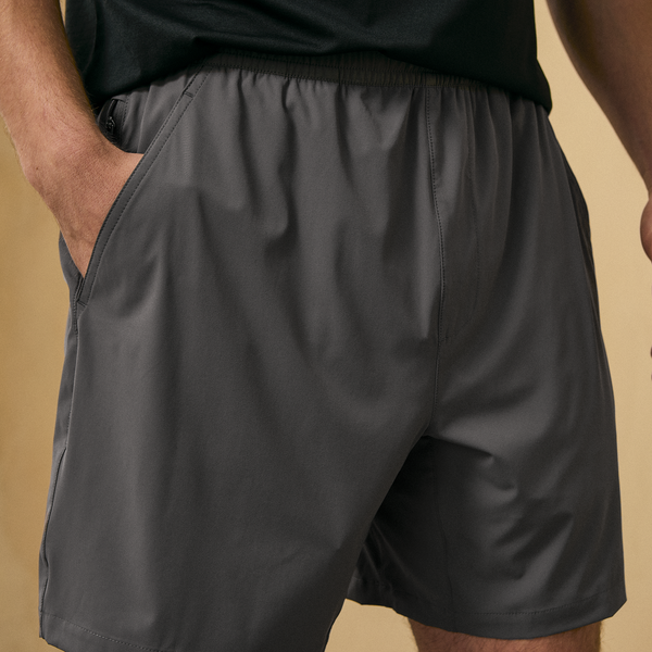 CSG Active 7" Everyday Woven Shorts - Men's - Grey - Image 3