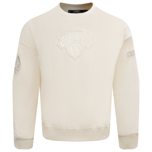 Pro Standard NEW YORK KNICKS SWEATSHIRT - Men's - Eggshell