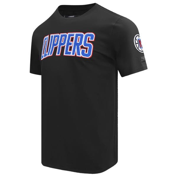 Pro Standard Clippers Classic Chenille T-Shirt - Men's - Black - Image 3
