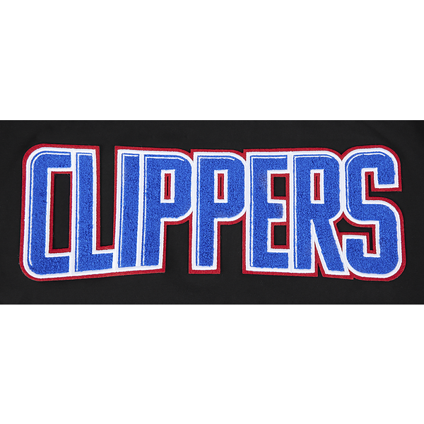 Pro Standard Clippers Classic Chenille T-Shirt - Men's - Black - Image 5