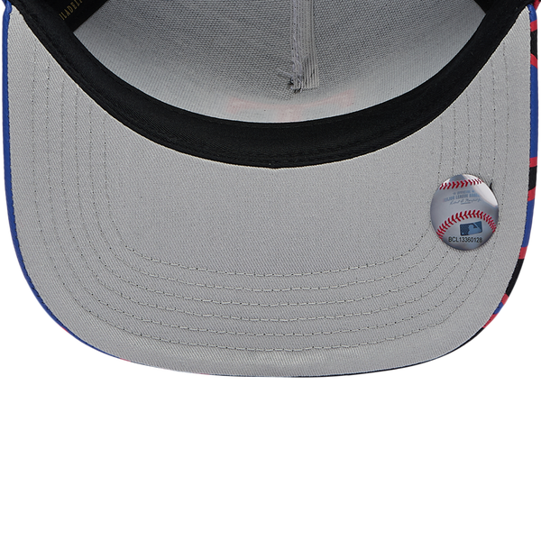 Mitchell & Ness Rangers Hot Head Pro Pinch Cap - Adult - Black/Multi - Image 5