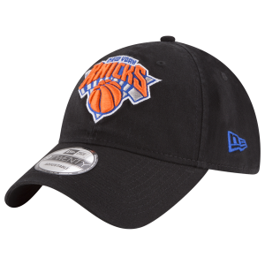 New Era Knicks Core Classics 2.0 Cap - Men's - Black/Black
