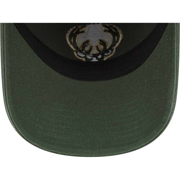 New Era Bucks Core Classics 2.0 Cap - Men's - Forest Green - Image 8