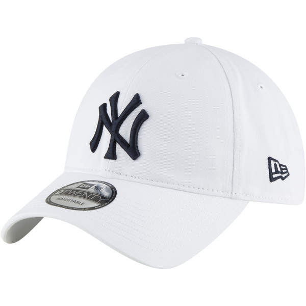 New Era Yankees 9Twenty Core Classic Replica Cap - Men's - White/Navy - Image 2