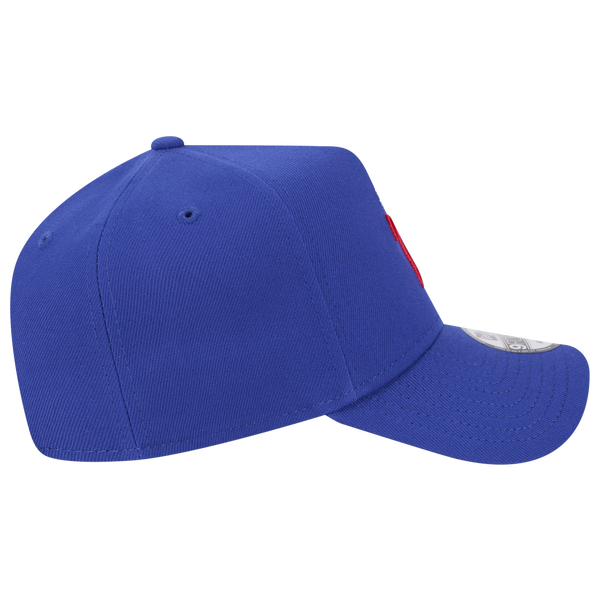 New Era 76ers A-Frame 9FORTY Adjustable Hat - Men's - Blue - Image 4