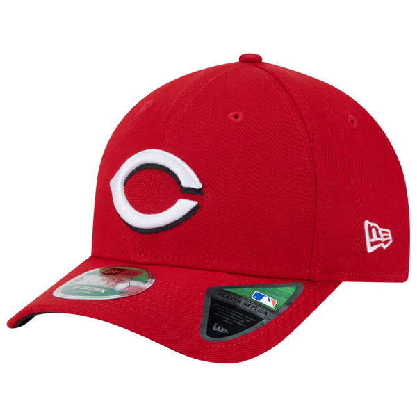 New Era Reds Player Replica 9FORTY Cap - Men's - Red/White