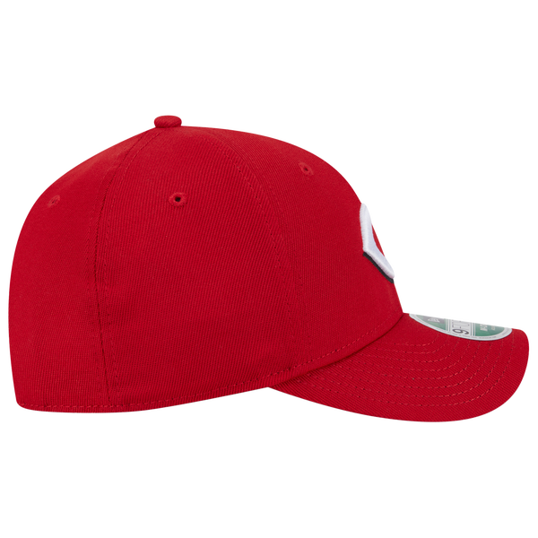 New Era Reds Player Replica 9FORTY Cap - Men's - Red/White - Image 5