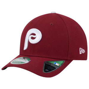 New Era Phillies Cooperstown Player Replica 9FORTY Cap - Men's - Maroon/White