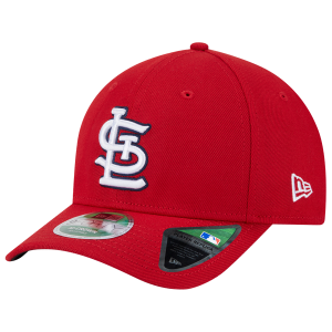 New Era Cardinals Player Replica 9FORTY Cap - Men's - White/Red