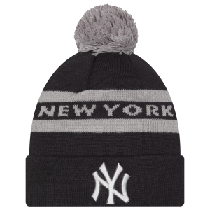 New Era Yankees Wordmark 2T Pomknit - Adult - Navy/Grey