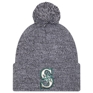 New Era Mariners Marl Pom Knit - Adult - Navy