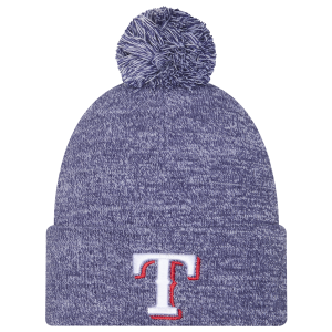 New Era Rangers Marl Pom Knit - Adult - Navy