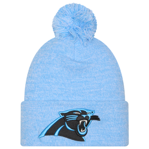 New Era Panthers Marl Pom Knit - Adult - Blue