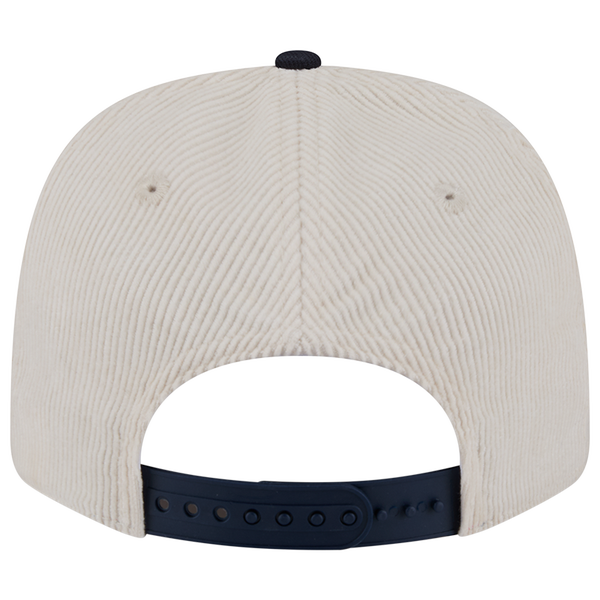 New Era Braves 9Seventy Cord Loyal Cap - Adult - White/Navy - Image 6