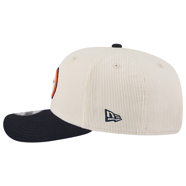 New Era Astros 9Seventy Cord Loyal Cap - Adult - White/Navy - Image 4