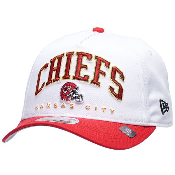 New Era Chiefs 9Forty A-Frame 2T Arch Cap - Adult - Red/White