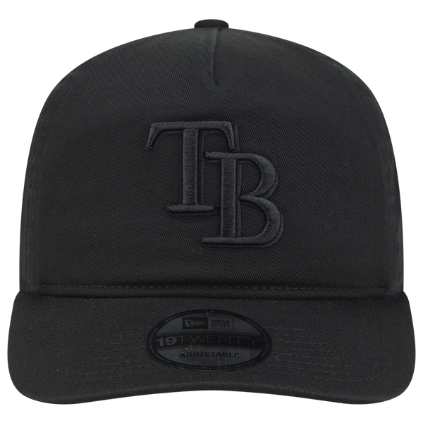 New Era Rays Core 19TWENTY Cap - Adult - Black/Black/Black - Image 2