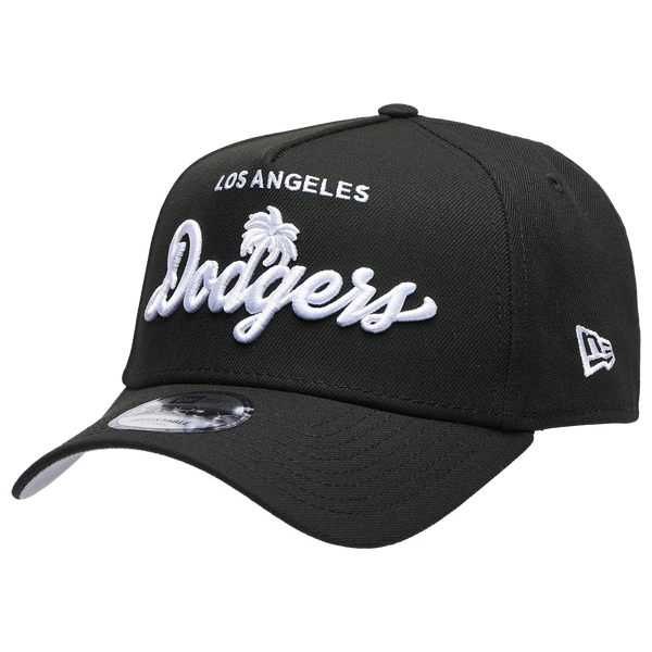 New Era Dodgers 940 A Frame Local Play Cap - Adult - Black/Black