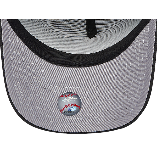 New Era Dodgers 940 A Frame Local Play Cap - Adult - Black/Black - Image 5