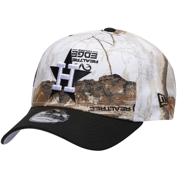 New Era Astros 9FORTY A-Frame Snow Realtree Cap - Adult - Multi/Black
