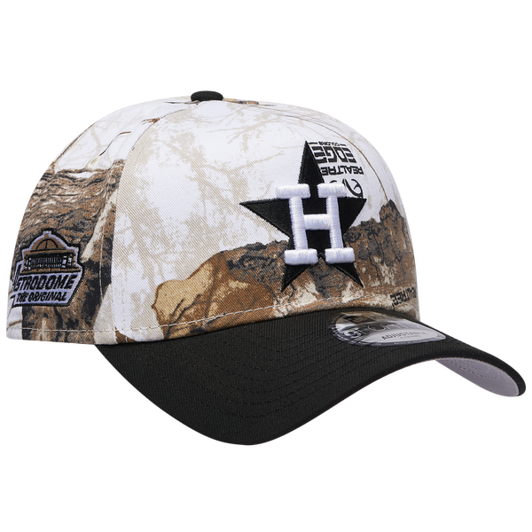 New Era Astros 9FORTY A-Frame Snow Realtree Cap - Adult - Multi/Black - Image 3