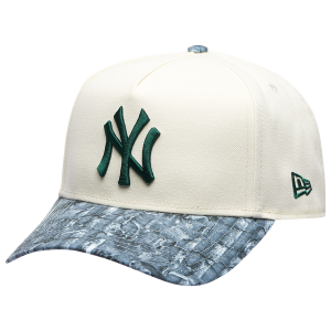 New Era Yankees 9FORTY A-Frame Tonal RT Cap - Adult - Olive Realtree/Chrome