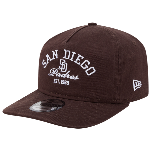 New Era Padres 19TWENTY Stacked Cap - Adult - Brown