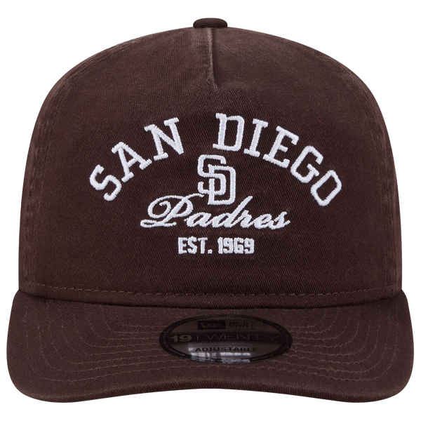New Era Padres 19TWENTY Stacked Cap - Adult - Brown - Image 2