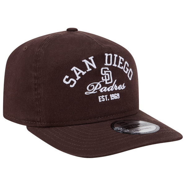 New Era Padres 19TWENTY Stacked Cap - Adult - Brown - Image 3