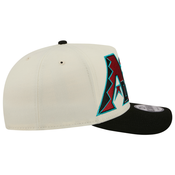 New Era Diamondbacks 9FIFTY A-Frame Classic Cap - Adult - White/Black - Image 6