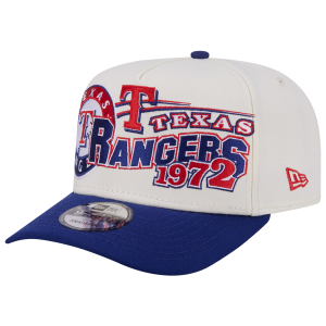 New Era Rangers 9FIFTY A-Frame Classic Cap - Adult - White/Navy