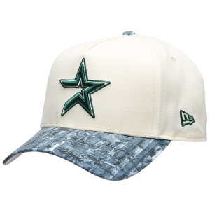 New Era Astros 9FORTY A-Frame Tonal RT Cap - Adult - Chrome/Olive Realtree