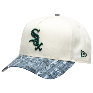New Era White Sox 9FORTY A-Frame Tonal RT Cap - Adult - Chrome/Olive Realtree