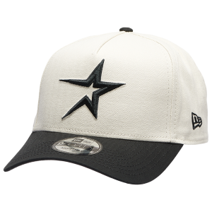 New Era Astros 940AF Herringbone Cap - Adult - White/Black