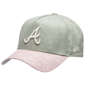 New Era Braves 940AF Washed Cap - Adult - Green/Purple