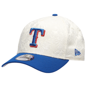 New Era Rangers 940AF Botanical Cap - Adult - White/Blue