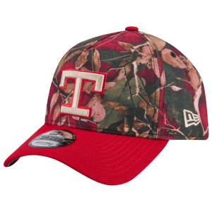 New Era Rangers 9FORTY A-Frame Leaves Cap - Adult - Multi/Blue