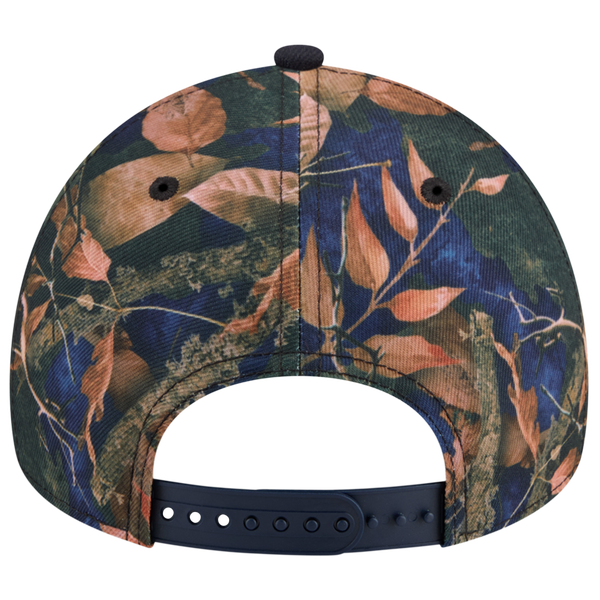 New Era Mariners 9FORTY A-Frame Leaves Cap - Adult - Multi/Blue - Image 4