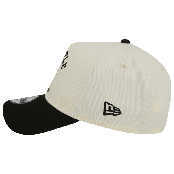 New Era Mariners 9FORTY A-Frame UPSD Arch Cap - Adult - White/Black - Image 5