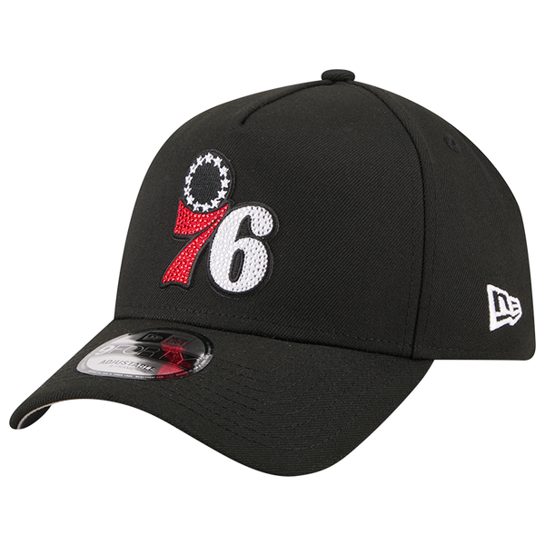 New Era 76ers 940 A Frame Draft 26 Cap - Adult - Black