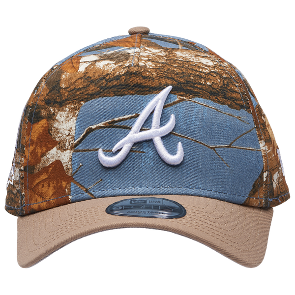 New Era Braves 940 A-Frame RealTree Cap - Adult - Realtree Camo/Tan - Image 2