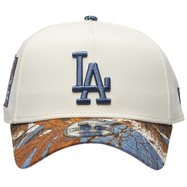 New Era Dodgers 940 A-Frame RealTree Cap - Adult - Chrome/Multi - Image 2