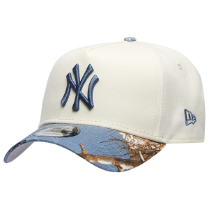 New Era Yankees 940 A-Frame RealTree Cap - Adult - Chrome/Multi