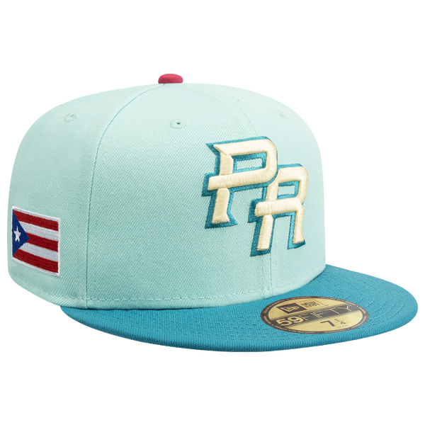 New Era Puerto Rico 59FIFTY FDRTN '26 Cap - Adult - Blue - Image 3