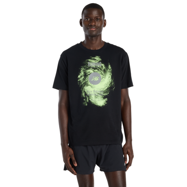New Balance Vortex T-Shirt - Men's - Black