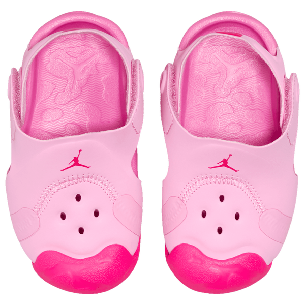 Jordan OTDR Sandals - Girls' Toddler - Pink Rise/Black - Image 4