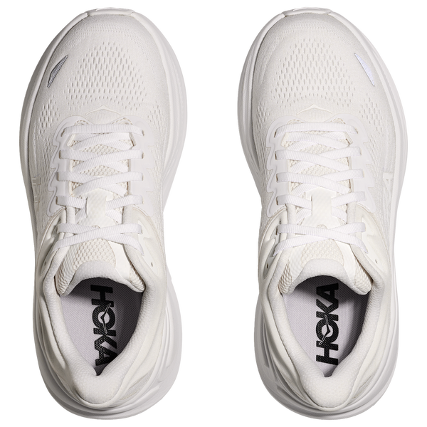 HOKA Bondi 9 - Women's - White/White - Image 4