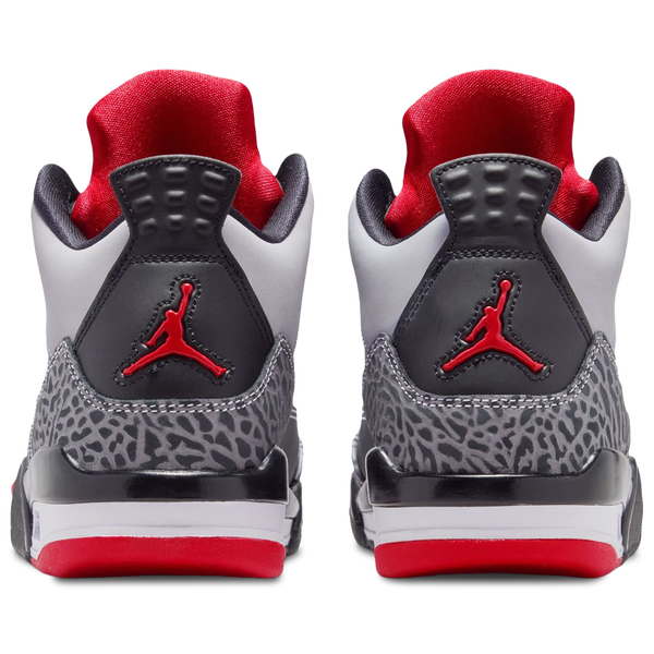 Jordan Son of Mars Low - Boys' Grade School - Grey/White/Red - Image 3