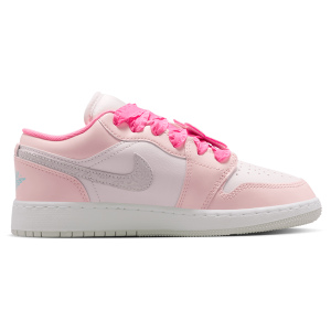 Jordan Air Jordan 1 Low SE - Girls' Grade School - Orange/Pink/Blue