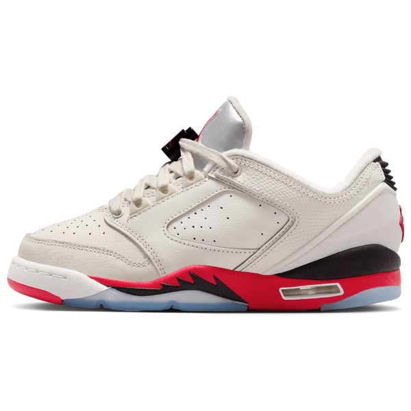 Jordan Sixty Plus Low - Boys' Grade School - White/Red/Silver - Image 2